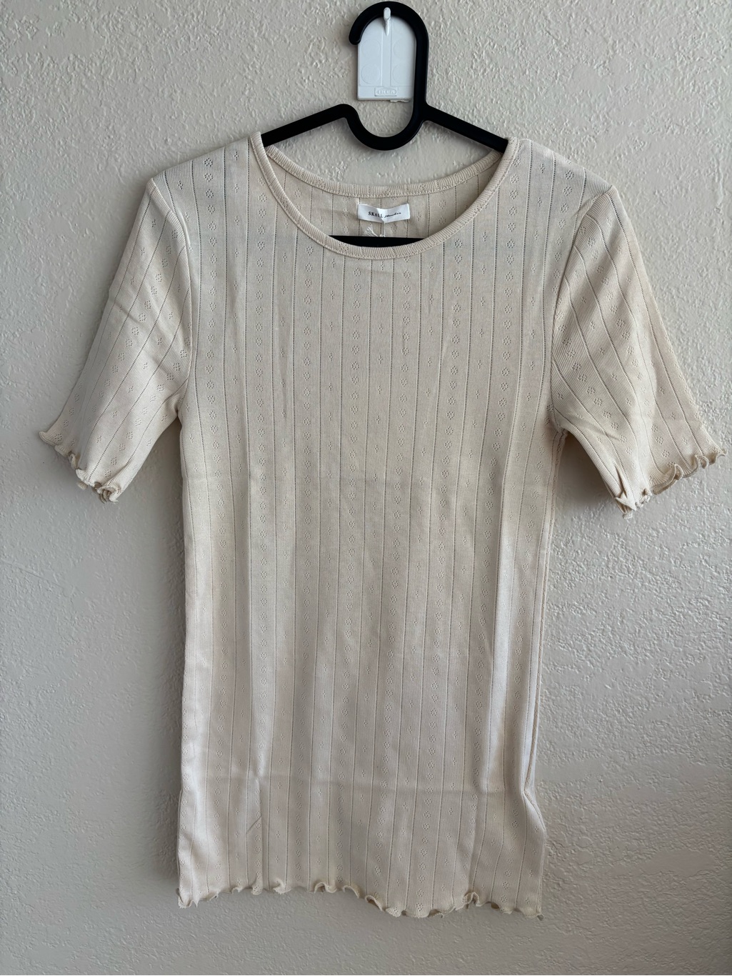 Nwt Skall Studio Edie Tee In Light Beige Size Xs — image 3 of 8
